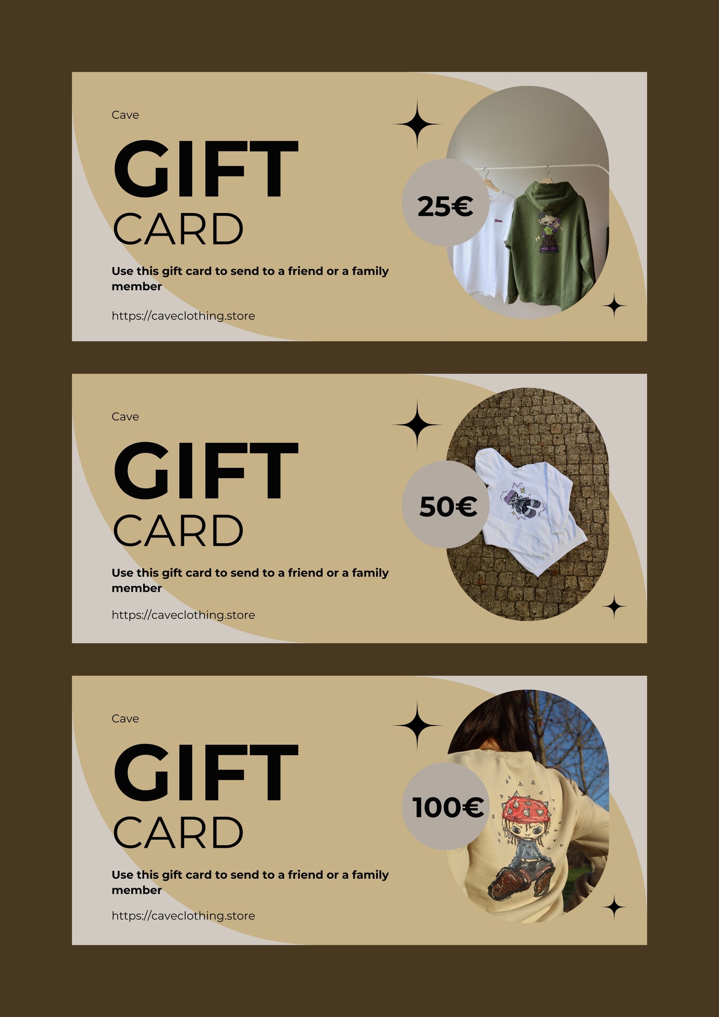 Cave Gift Card